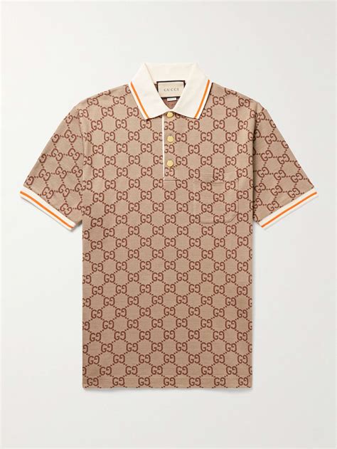 gucci polo shirt men's sale|farfetch gucci polo shirts.